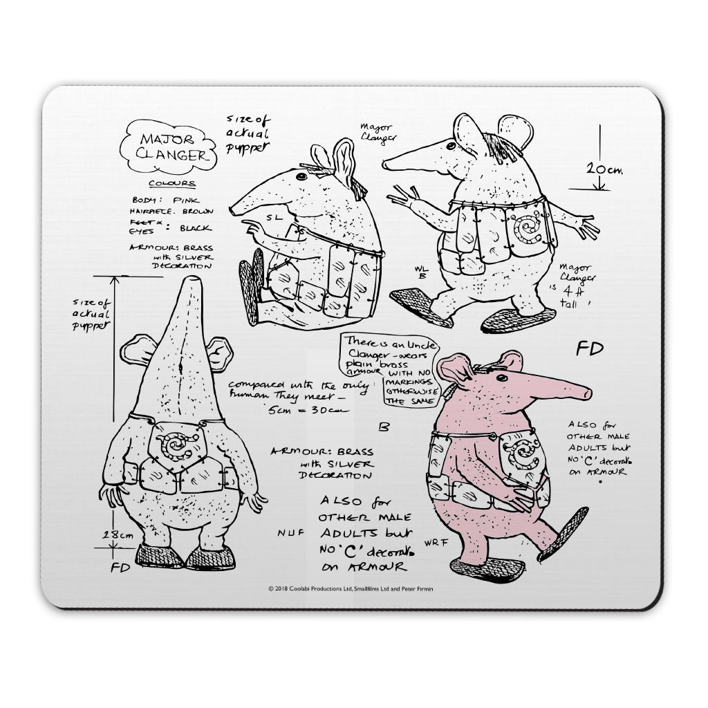 Clangers Mousemat