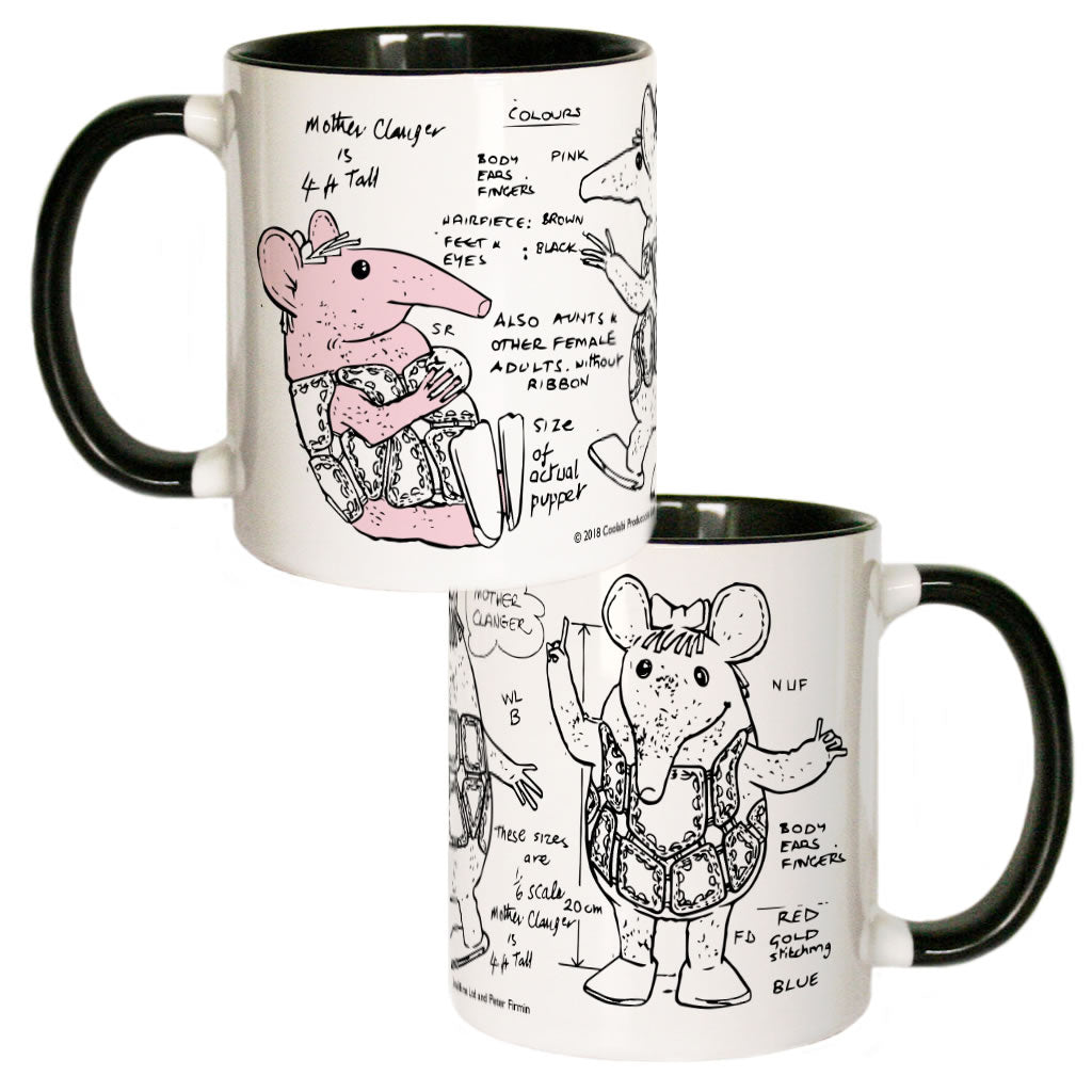 Clangers Coloured Insert Mug