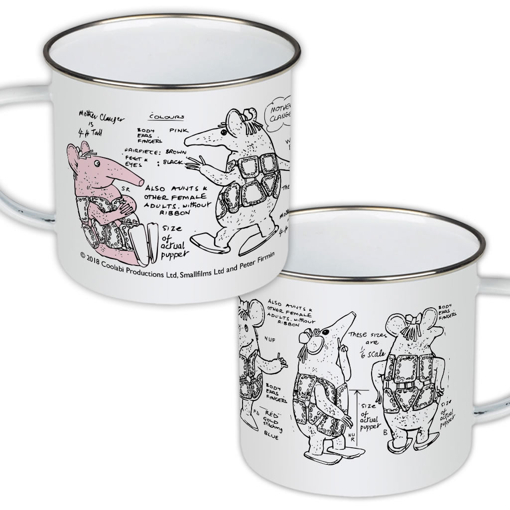Clangers Enamel Mug