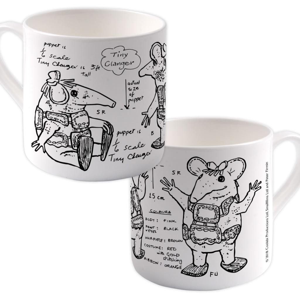 Clangers Bone China Mug