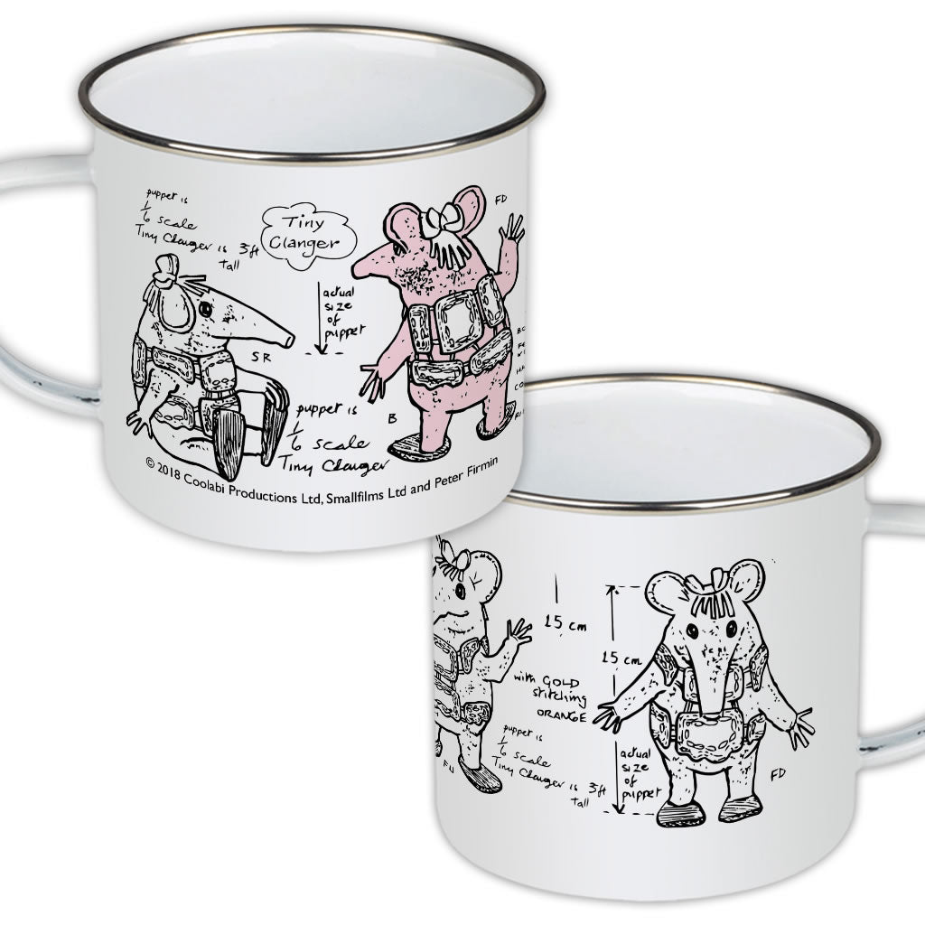 Clangers Enamel Mug