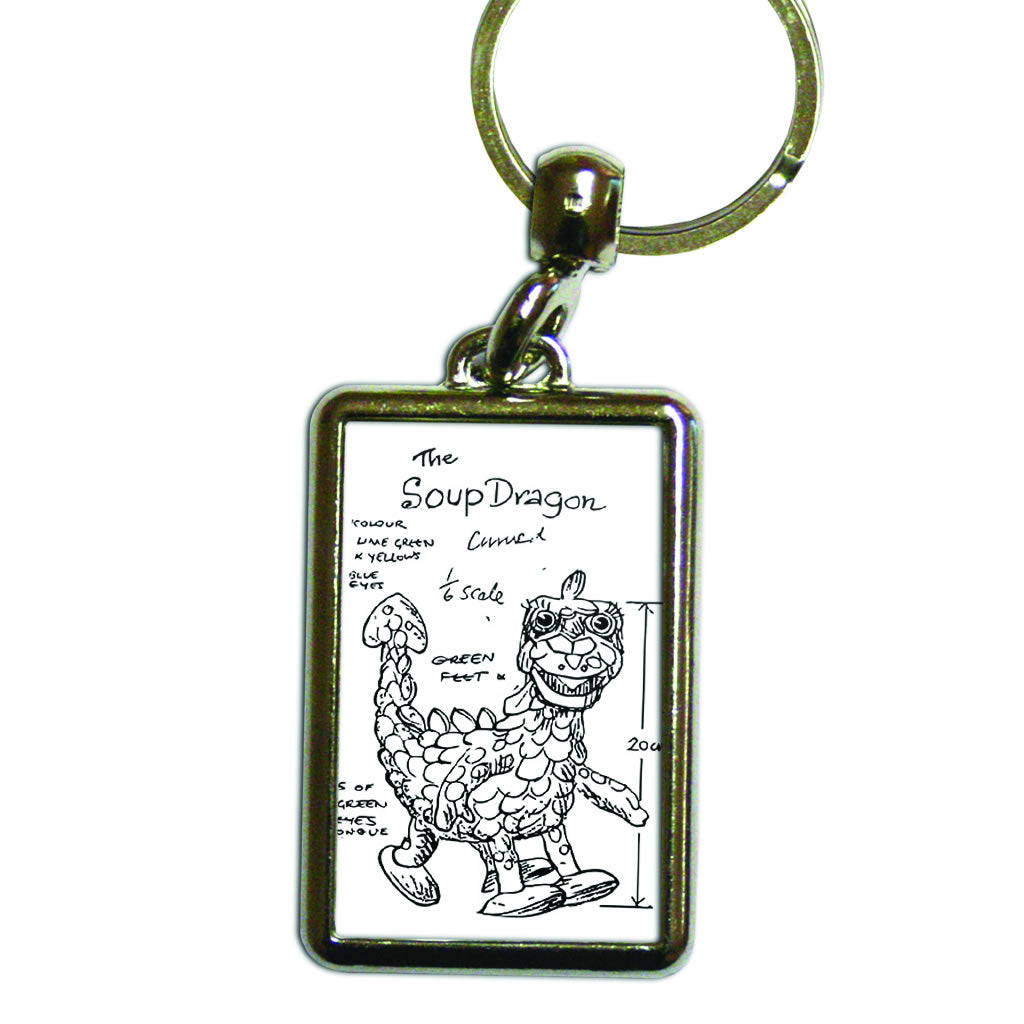 Clangers Metal Keyring