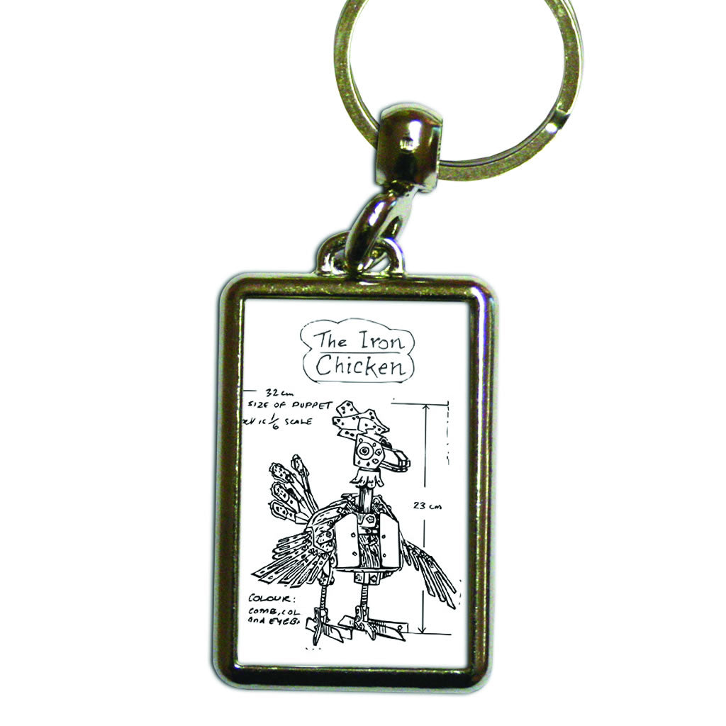 Clangers Metal Keyring