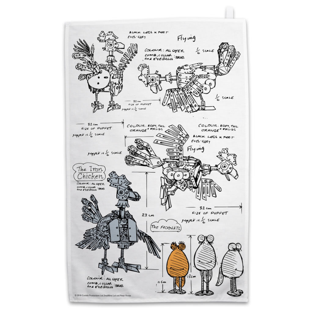 Clangers Teatowel