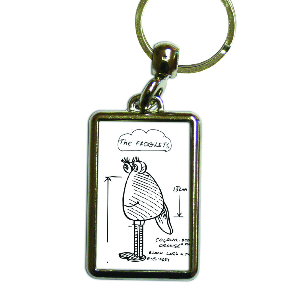 Clangers Metal Keyring