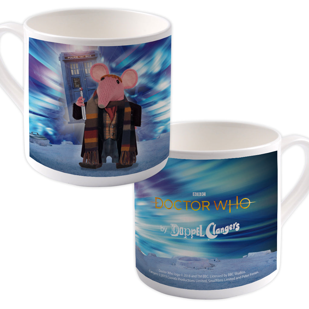 DoppelClangers Bone China Mug - Fourth Doctor
