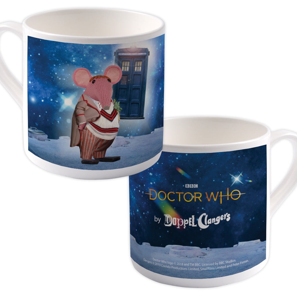 DoppelClangers Bone China Mug - Fifth Doctor