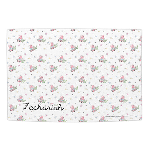 Clangers Dragon Personalised Blanket