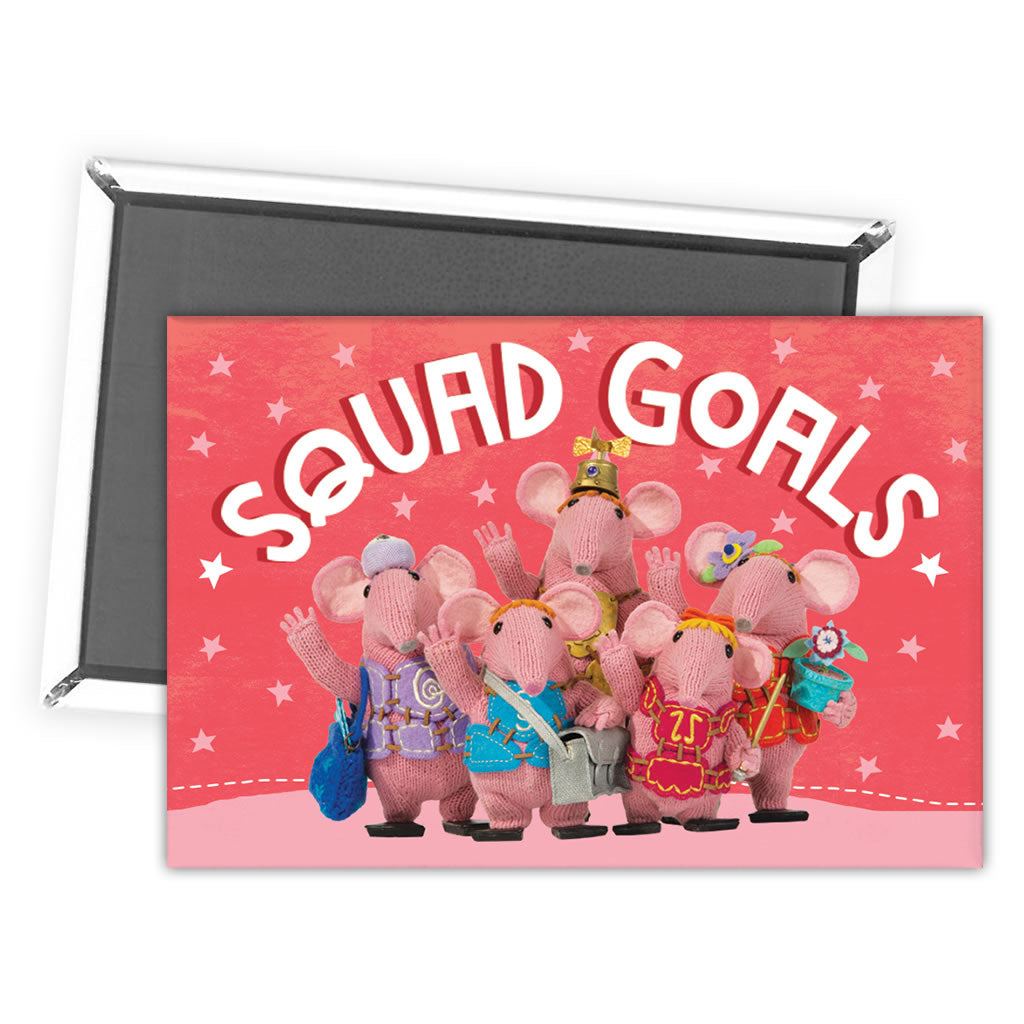 Squad Goals Clangers Magnet