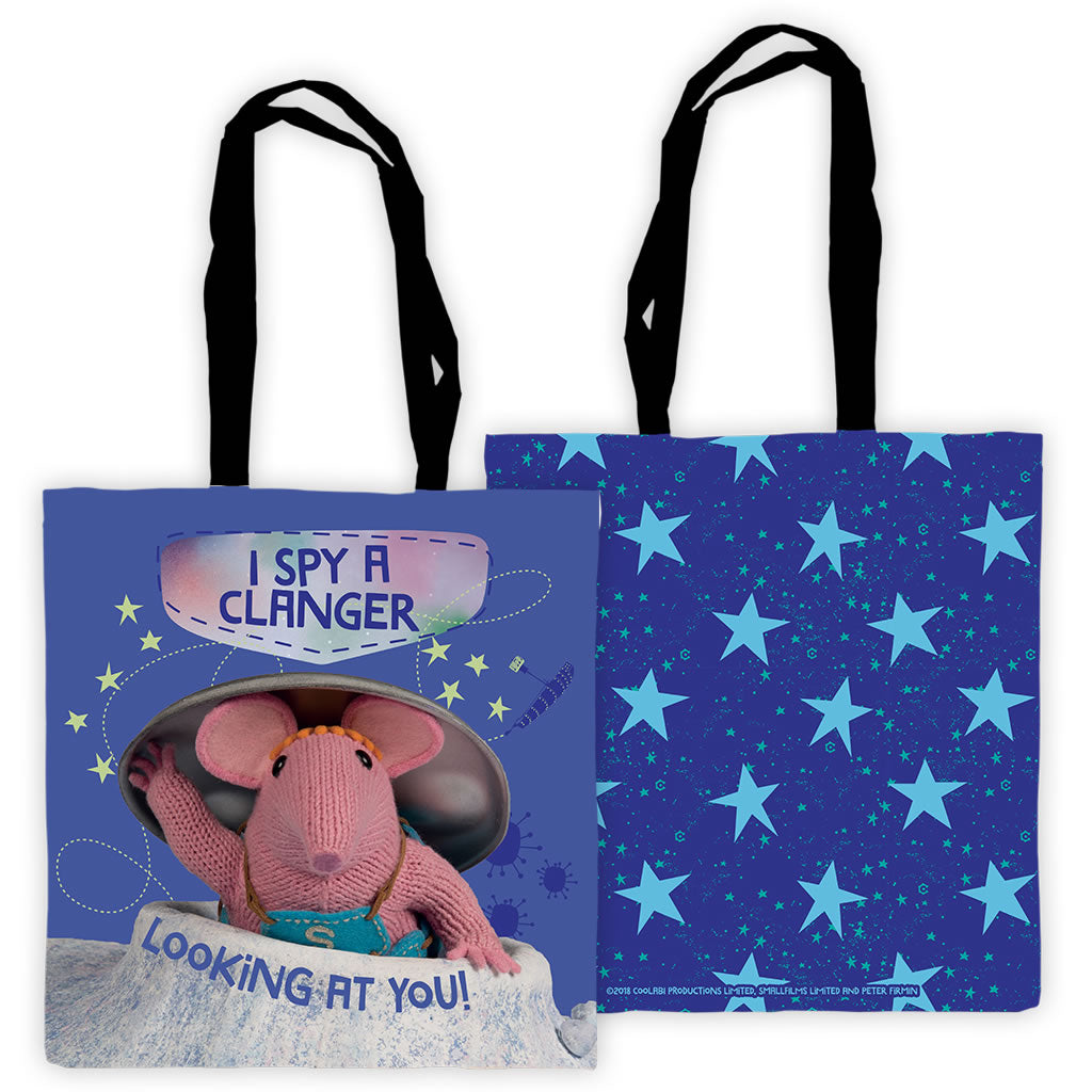 I Spy Clangers Edge To Edge Tote Bag