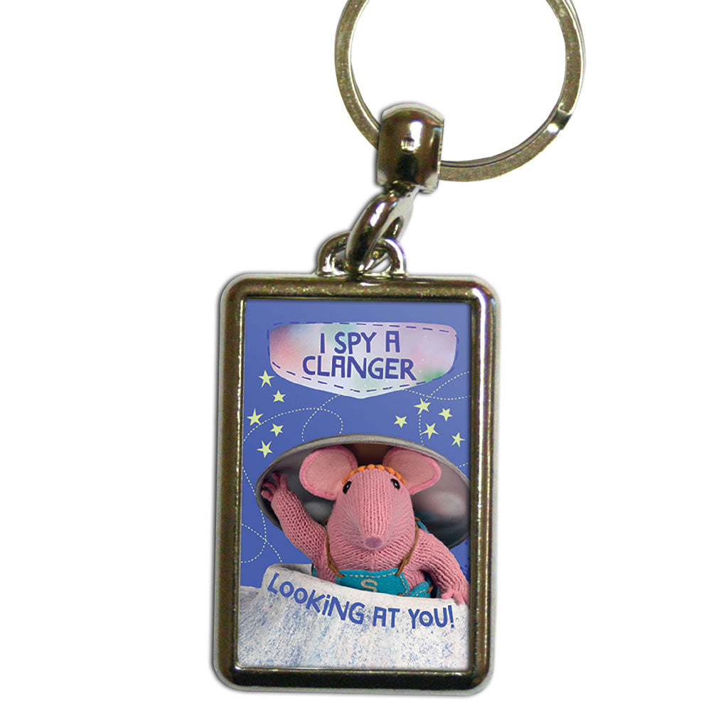I Spy Clangers Metal Keyring