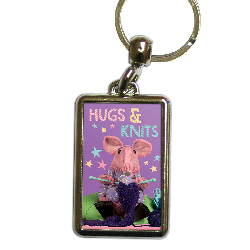 Hugs Clangers Metal Keyring