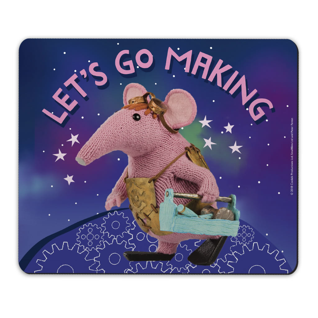 Let's Go Making Clangers Mousemat