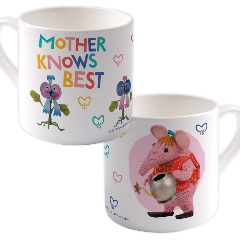 Mother Knows Best Clangers Bone China Mug