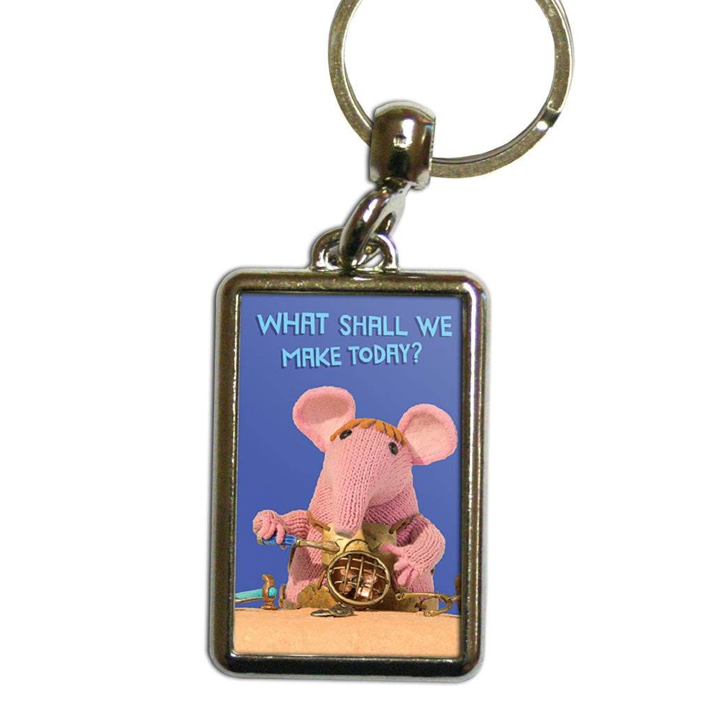Clangers Metal Keyring