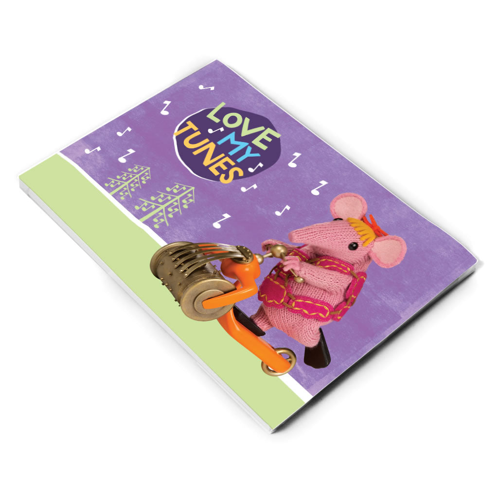 Love My Tunes Clangers A5 Note Pad