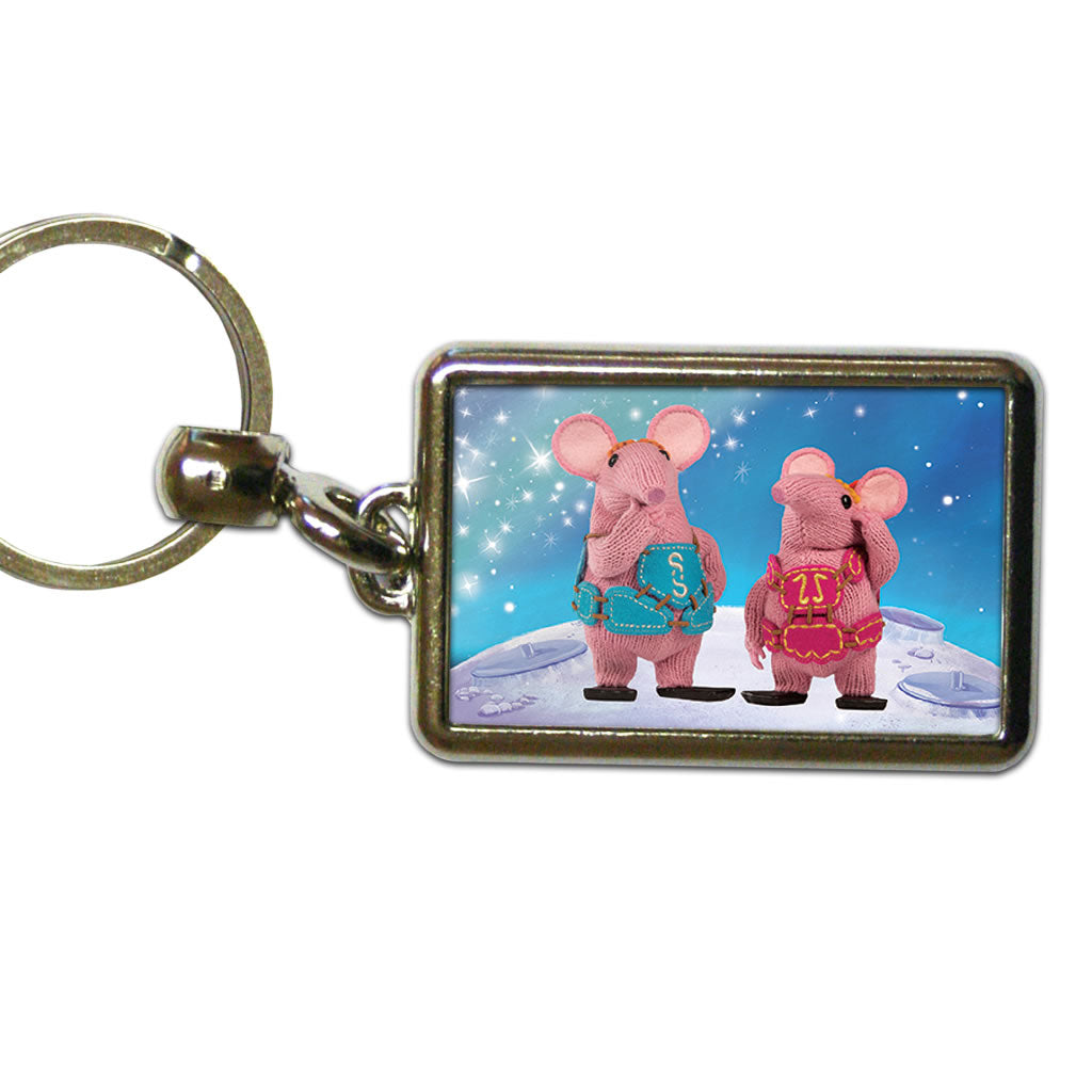 I Wonder Clangers Metal Keyring