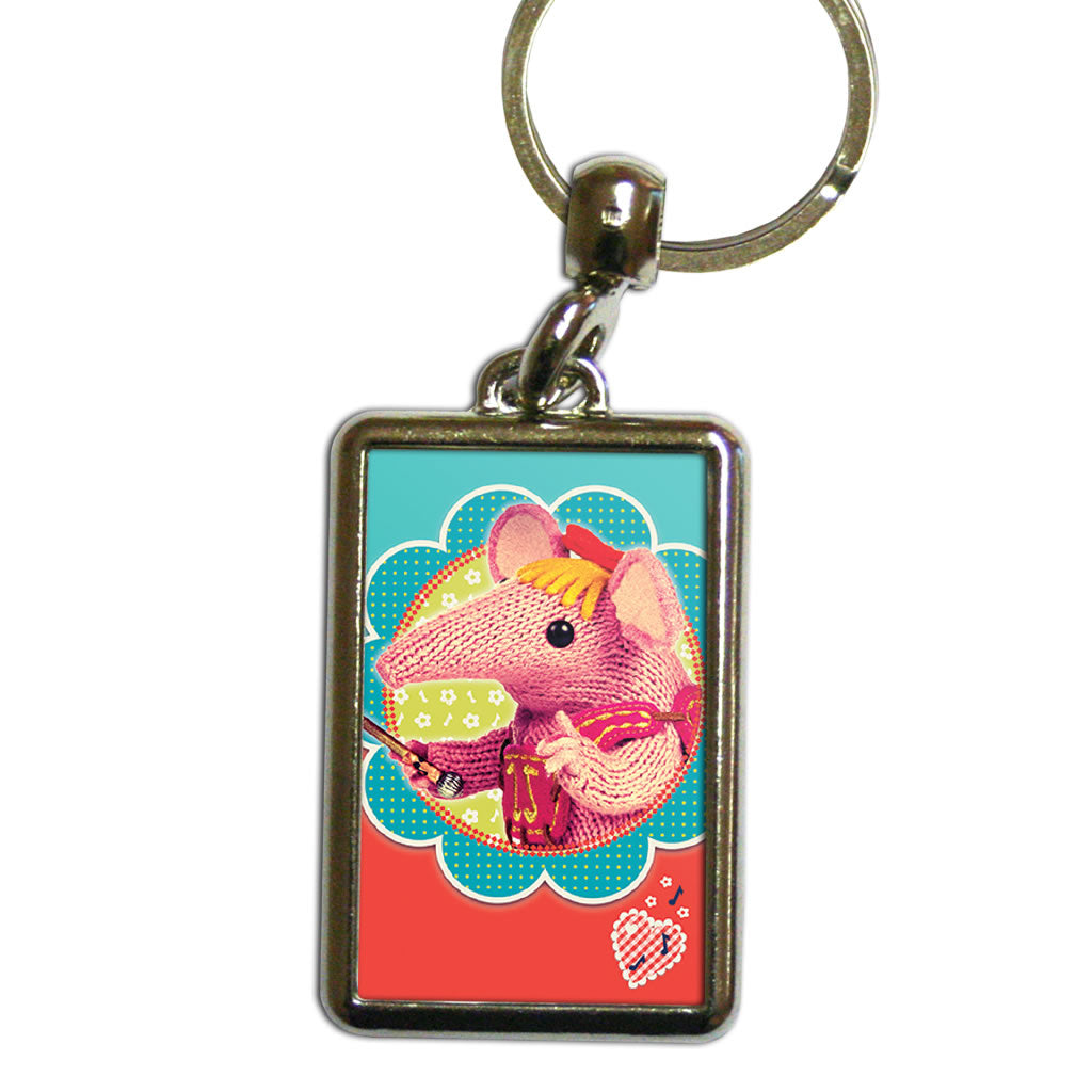 Clangers Metal Keyring