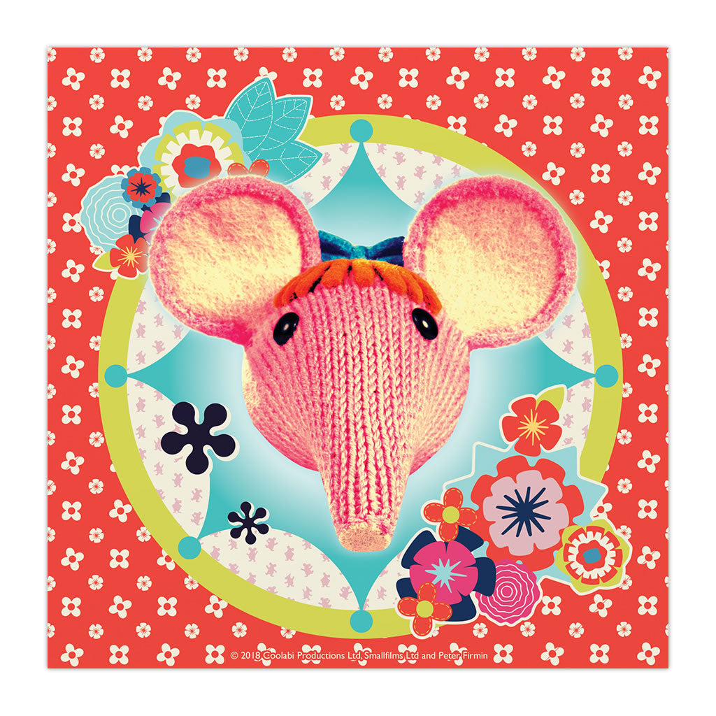 Clangers Square Art Print