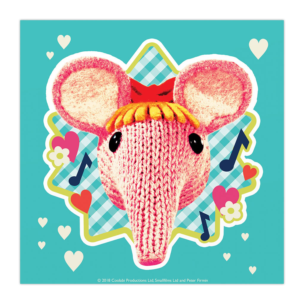 Clangers Square Art Print