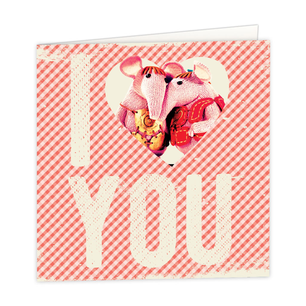 Clangers Square Greeting Card