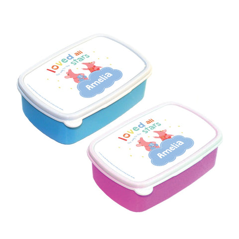 Clangers Stars Personalised Lunchbox