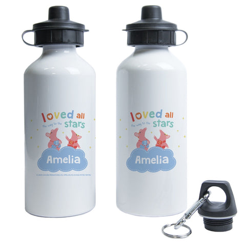 Clangers Stars Personalised Water Bottle