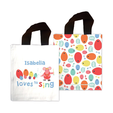 Clangers Loves to Sing Personalised Mini Tote Bag