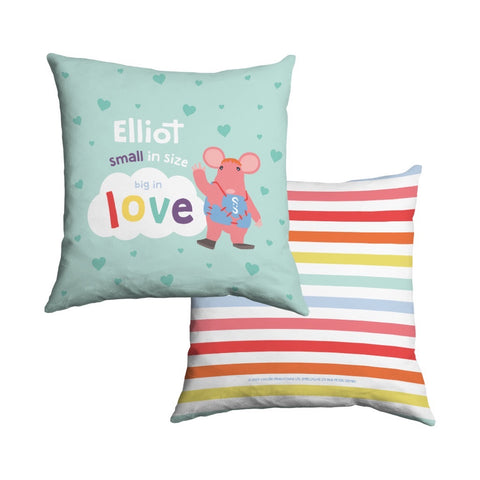 Clangers Small in Size Personalised Cushion