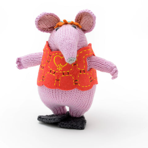 Hand Knitted ChunkiChilli Mother Clanger Plush