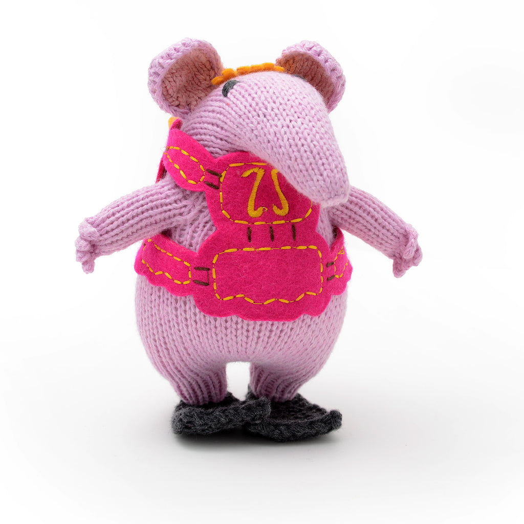 Hand Knitted ChunkiChilli Tiny Clanger Plush