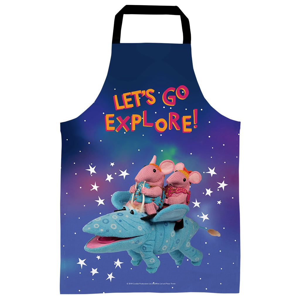 Let's Go Explore Clangers Apron