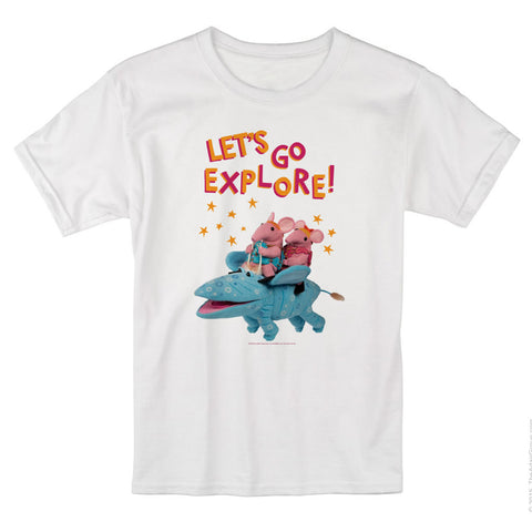 Let's go Explore Clangers T-Shirt