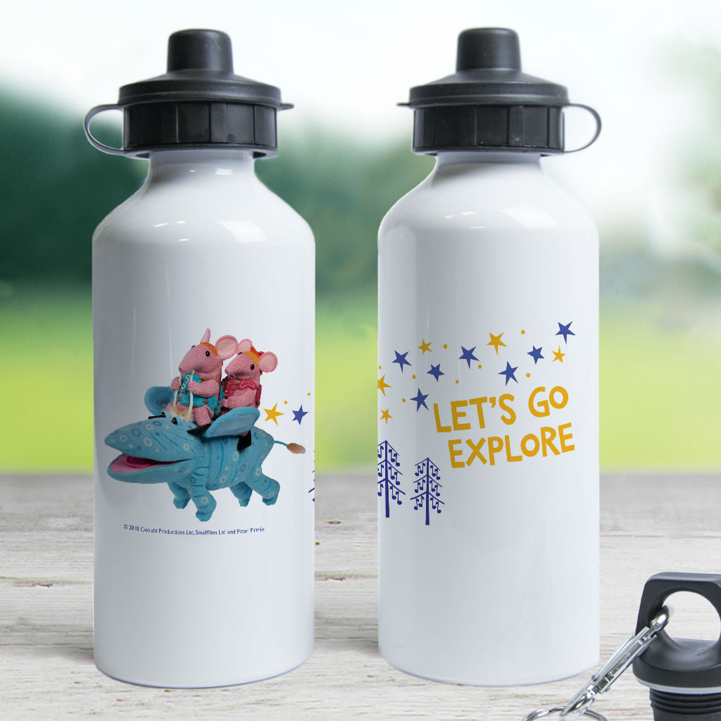 Let's Go Explore Clangers Water Bottle (Lifestyle)