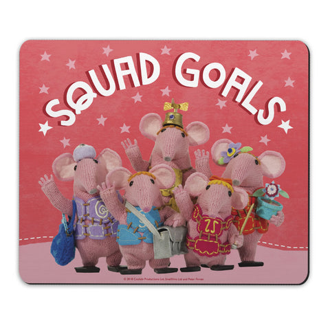 Squad Goals Clangers Mousemat