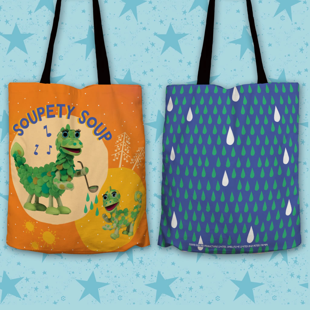 Soupety Soup Clangers Edge To Edge Tote Bag