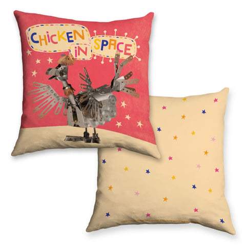Chicken In Space Clangers Cushion