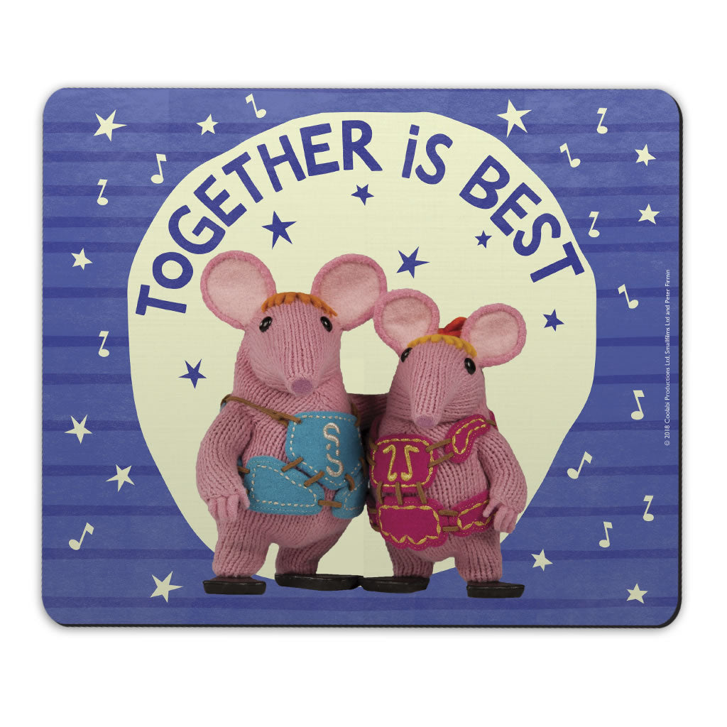 Together Is Best Clangers Mousemat