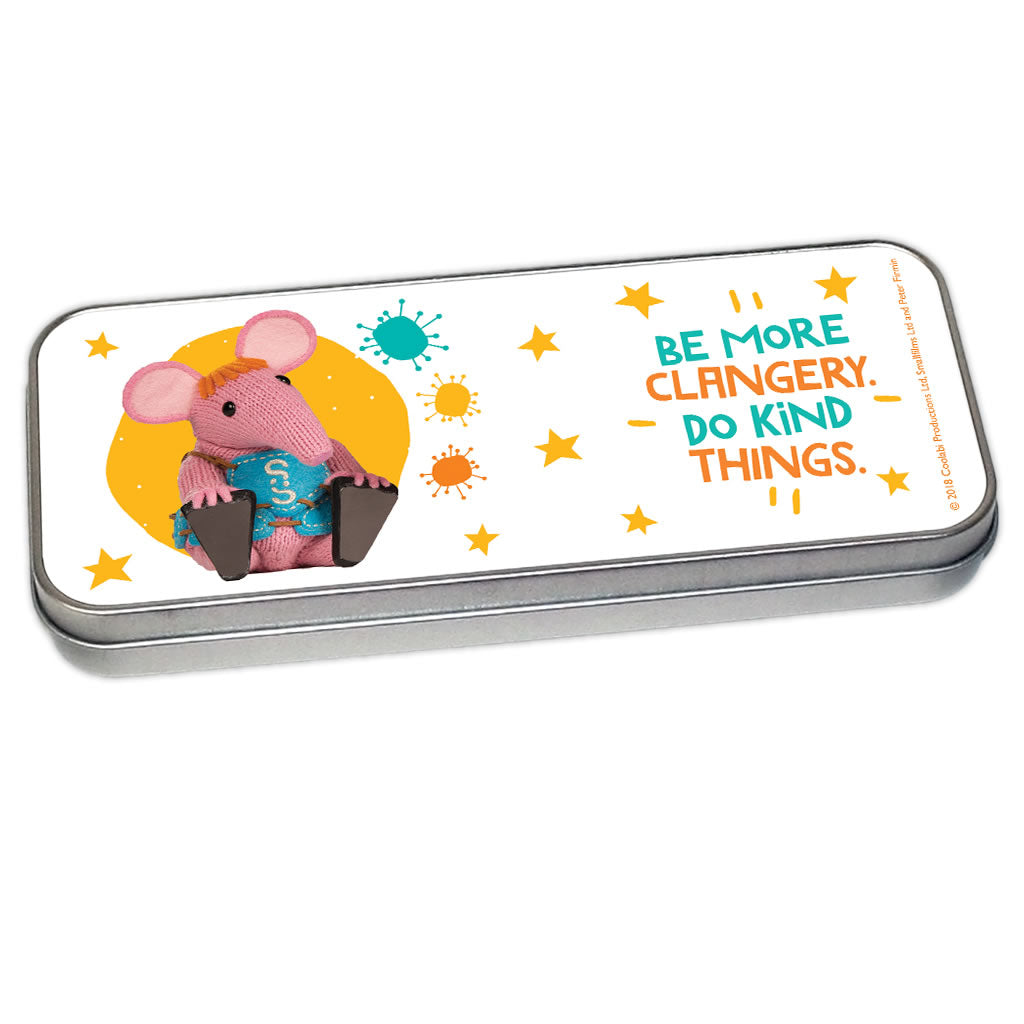 Do Kind Things Clangers Pencil Tin