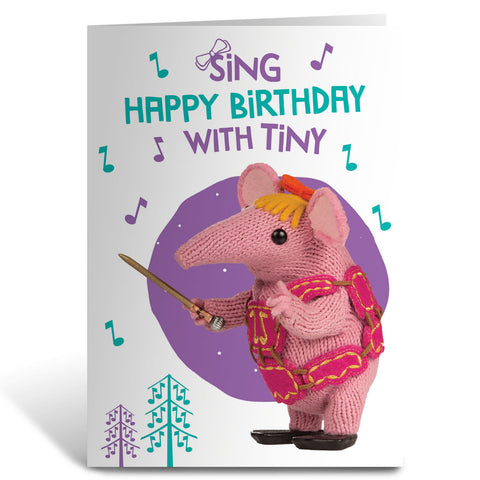 Music Time Clangers Greeting Card