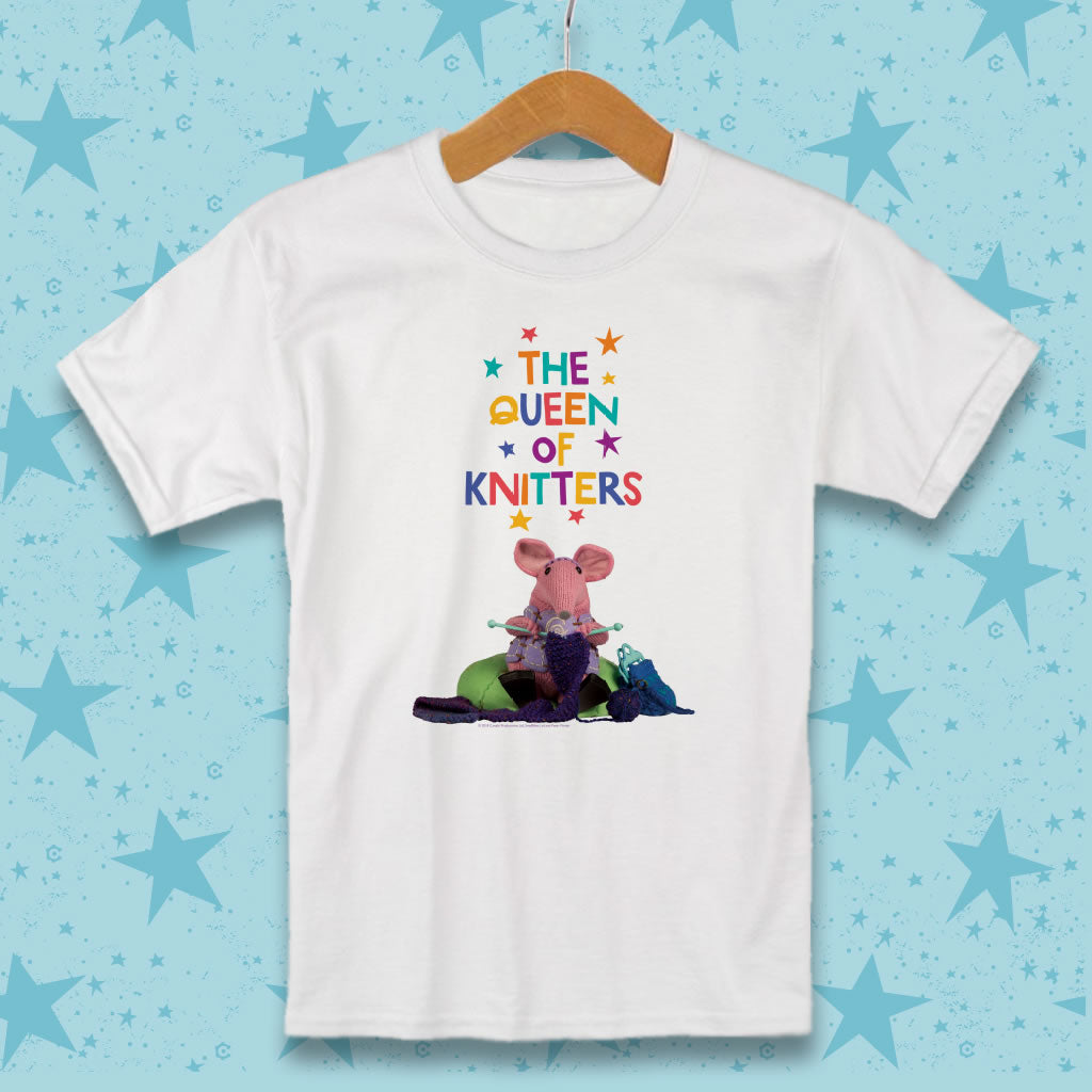 The Queen of Knitters Clangers T-Shirt