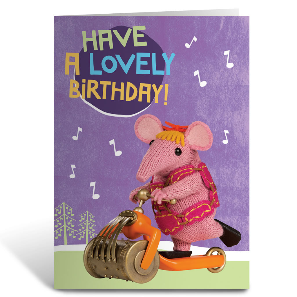 Lovely Birthday Clangers Greeting Card