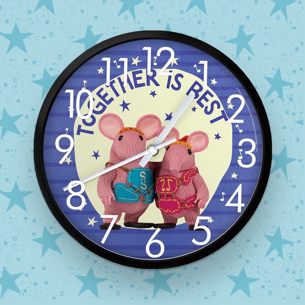 Together Is Best Clangers Clock