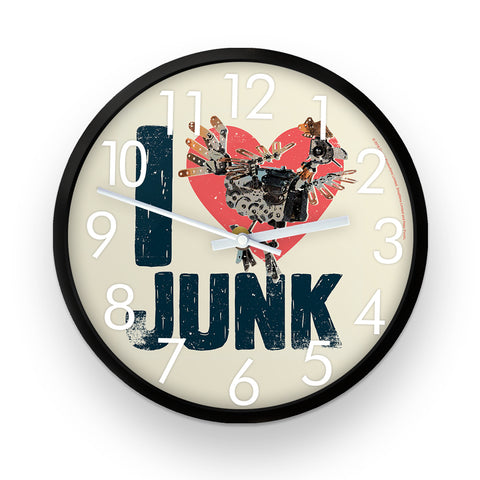I Love Junk Clangers Clock