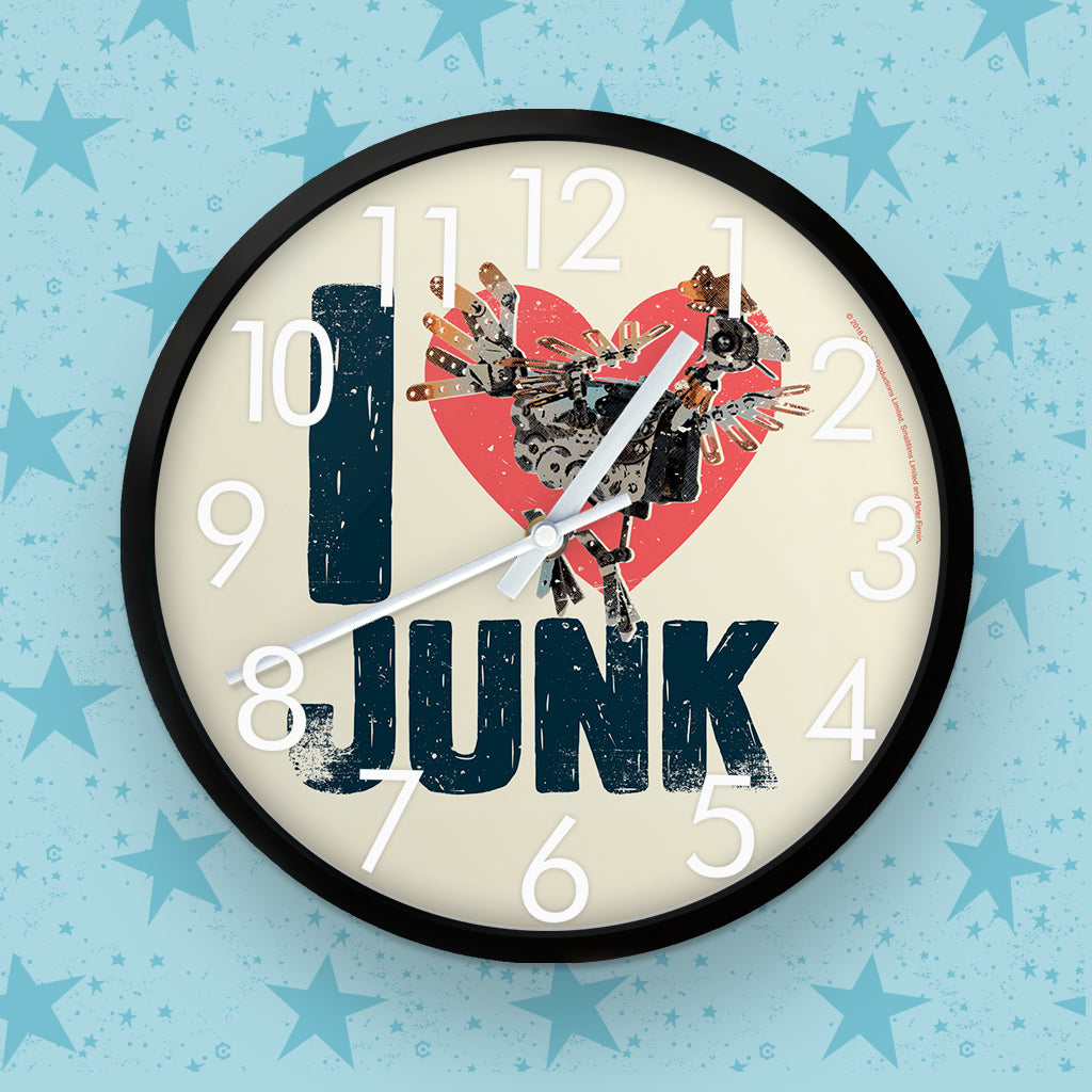 I Love Junk Clangers Clock