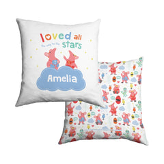 Clangers Stars Personalised Cushion