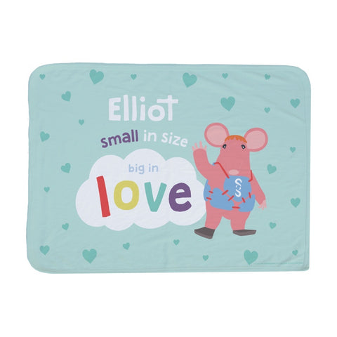 Clangers Small in Size Personalised Blanket