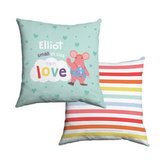 Clangers Small in Size Personalised Cushion